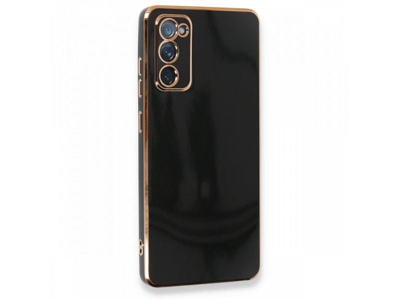 Newface Samsung Galaxy S20 FE Kılıf Volet Silikon - Siyah