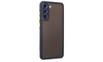 Newface Samsung Galaxy S21 FE Kılıf Montreal Silikon Kapak - Lacivert