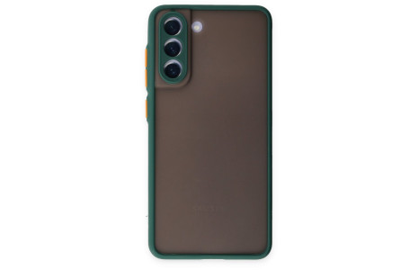 Newface Samsung Galaxy S21 FE Kılıf Montreal Silikon Kapak - Yeşil