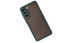 Newface Samsung Galaxy S21 FE Kılıf Montreal Silikon Kapak - Yeşil