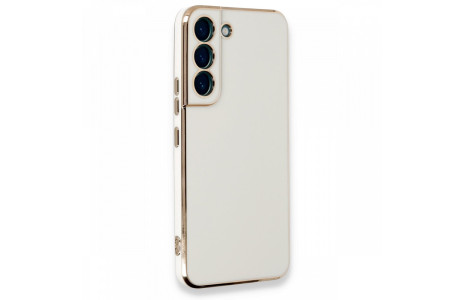 Newface Samsung Galaxy S21 FE Kılıf Volet Silikon - Beyaz