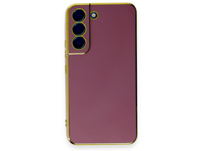 Newface Samsung Galaxy S21 FE Kılıf Volet Silikon - Kırmızı