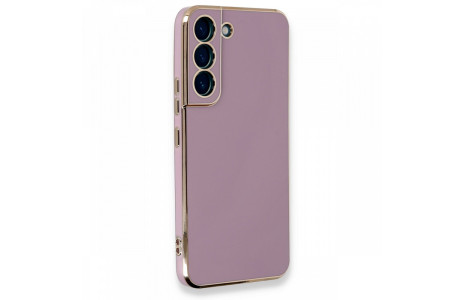 Newface Samsung Galaxy S21 FE Kılıf Volet Silikon - Mor