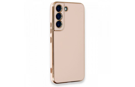 Newface Samsung Galaxy S21 FE Kılıf Volet Silikon - Pembe
