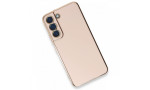 Newface Samsung Galaxy S21 FE Kılıf Volet Silikon - Pembe