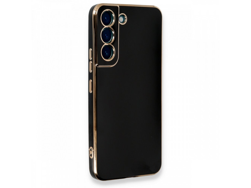 Newface Samsung Galaxy S21 FE Kılıf Volet Silikon - Siyah