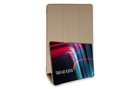 Newface Samsung Galaxy X200 Tab A8 10.5 Kılıf Tablet Smart Kılıf - Gold