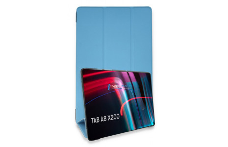 Newface Samsung Galaxy X200 Tab A8 10.5 Kılıf Tablet Smart Kılıf - Mavi
