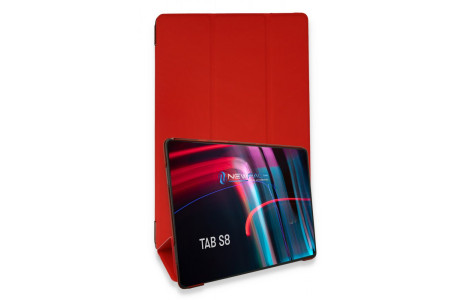 Newface Samsung Galaxy X700 Tab S8 11 Kılıf Tablet Smart Kılıf - Kırmızı