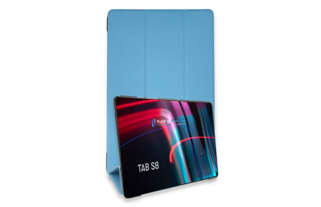 Newface Samsung Galaxy X700 Tab S8 11 Kılıf Tablet Smart Kılıf - Mavi