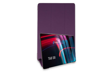 Newface Samsung Galaxy X700 Tab S8 11 Kılıf Tablet Smart Kılıf - Mor
