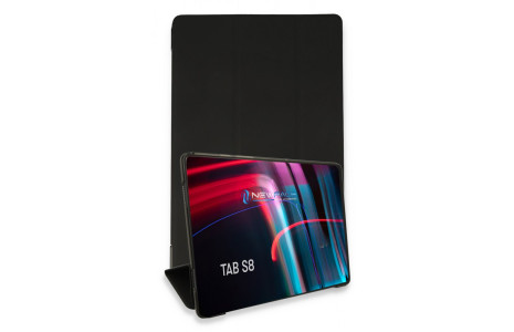 Newface Samsung Galaxy X700 Tab S8 11 Kılıf Tablet Smart Kılıf - Siyah