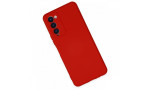 Newface Tecno Camon 18P Kılıf Nano içi Kadife Silikon - Kırmızı