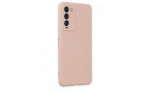 Newface Tecno Camon 18P Kılıf Nano içi Kadife Silikon - Pudra