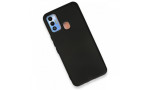 Newface Tecno Spark 7T Kılıf First Silikon - Siyah