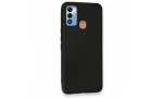 Newface Tecno Spark 7T Kılıf First Silikon - Siyah