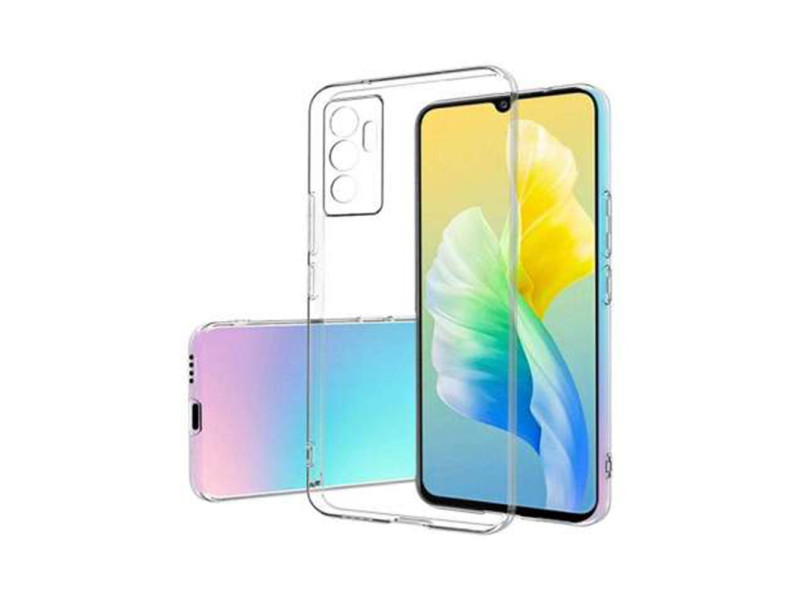 Newface Vivo V23 5G Kılıf Lüx Şeffaf Silikon