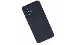 Newface Vivo V23 5G Kılıf Nano içi Kadife Silikon - Lacivert