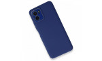 Newface Vivo Y15S Kılıf Lansman Glass Kapak - Sky Blue