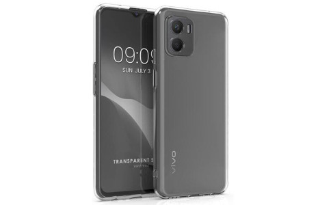 Newface Vivo Y15S Kılıf Lüx Şeffaf Silikon