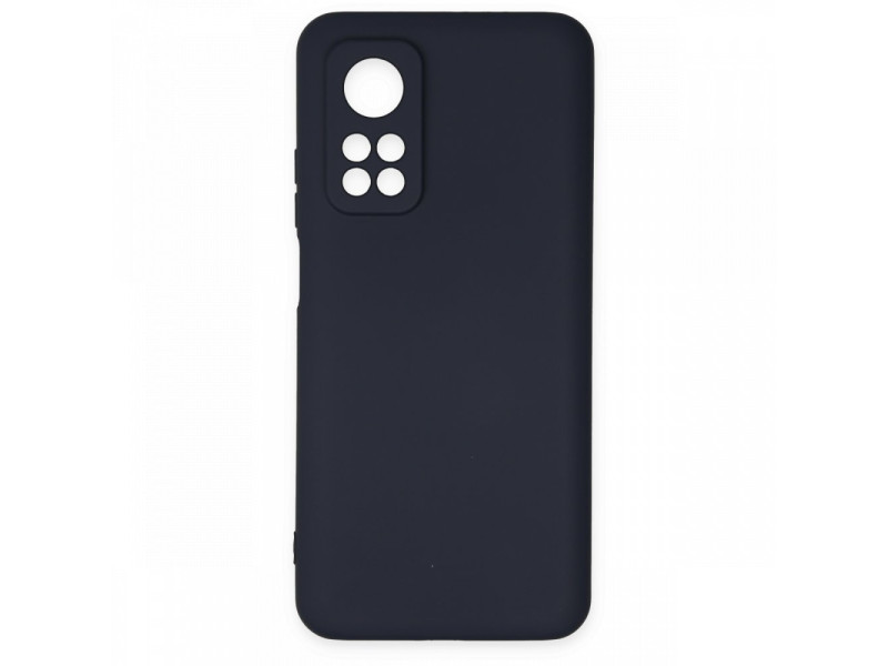 Newface Xiaomi Mi 10T Pro Kılıf Nano içi Kadife Silikon - Lacivert