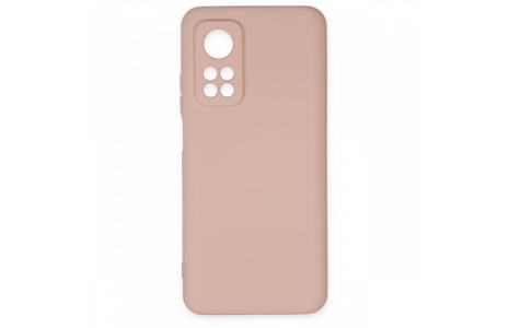 Newface Xiaomi Mi 10T Pro Kılıf Nano içi Kadife Silikon - Pudra
