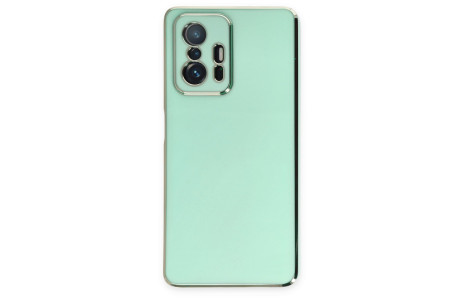Newface Xiaomi Mi 11T Kılıf Volet Silikon - Açık Yeşil