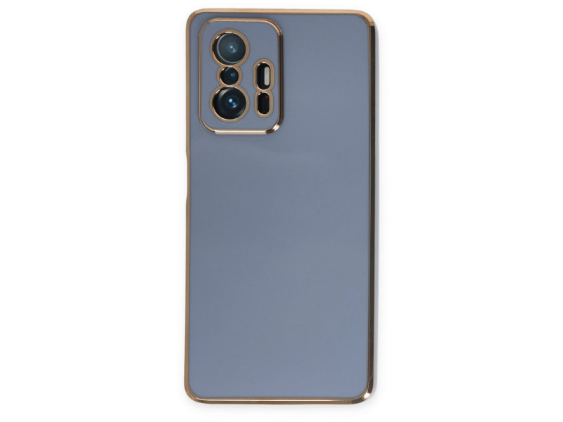 Newface Xiaomi Mi 11T Kılıf Volet Silikon - Mavi