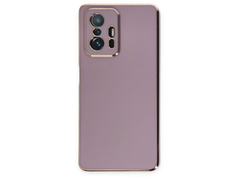 Newface Xiaomi Mi 11T Kılıf Volet Silikon - Mor