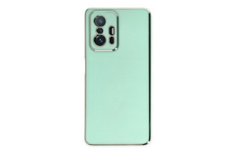 Newface Xiaomi Mi 11T Pro Kılıf Volet Silikon - Açık Yeşil
