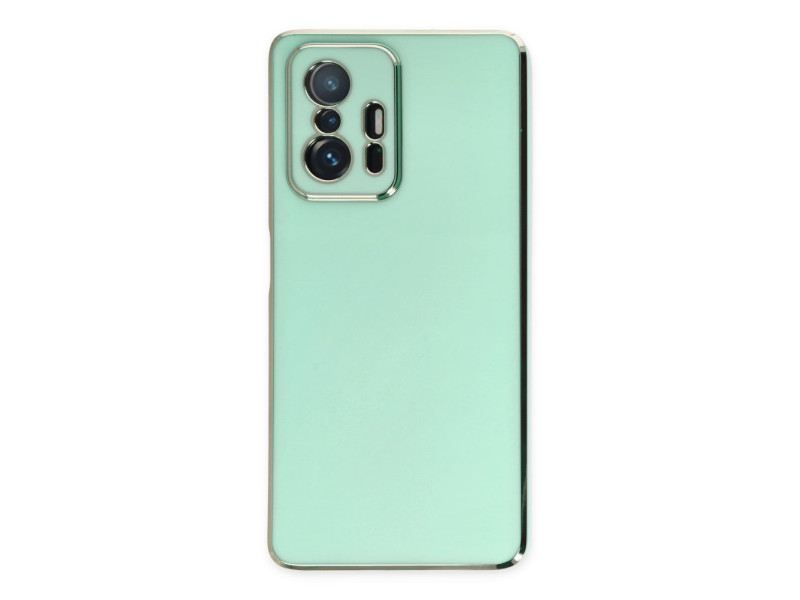 Newface Xiaomi Mi 11T Pro Kılıf Volet Silikon - Açık Yeşil