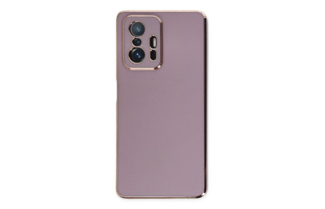 Newface Xiaomi Mi 11T Pro Kılıf Volet Silikon - Mor