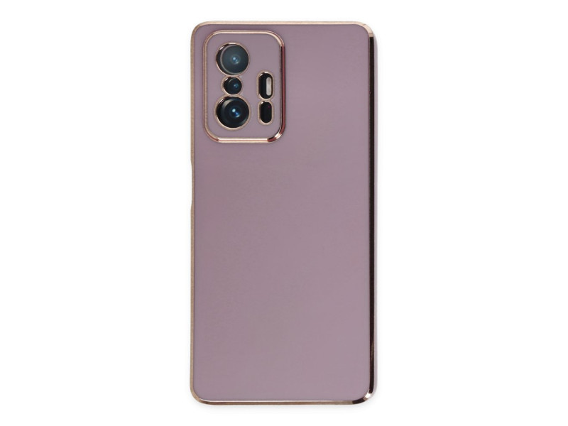 Newface Xiaomi Mi 11T Pro Kılıf Volet Silikon - Mor