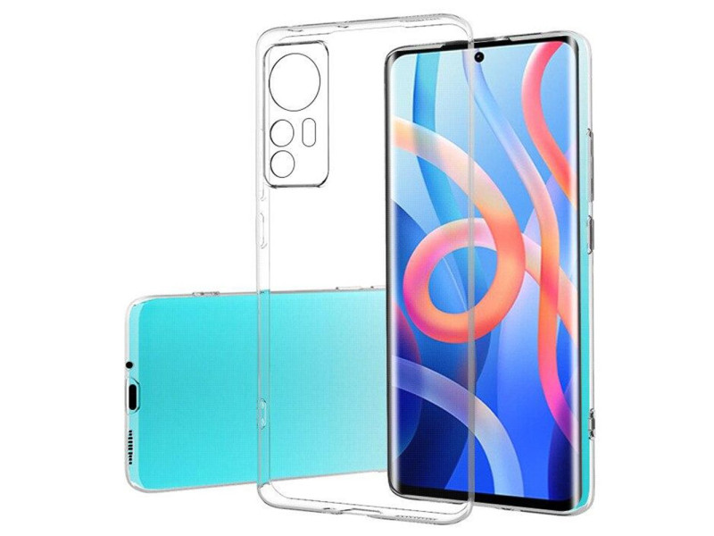 Newface Xiaomi Mi 12 Kılıf Lüx Şeffaf Silikon