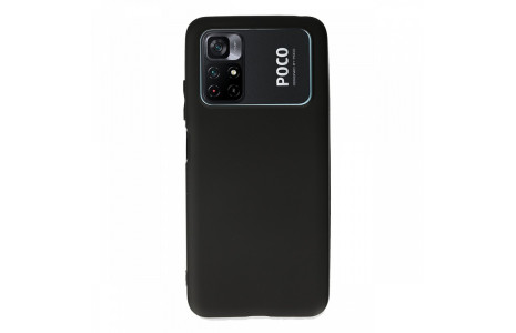 Newface Xiaomi Poco M4 Pro 4G Kılıf First Silikon - Siyah