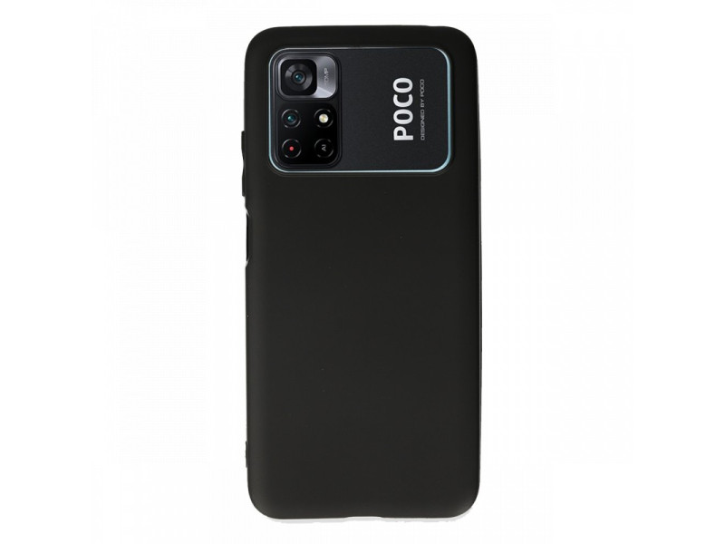 Newface Xiaomi Poco M4 Pro 4G Kılıf First Silikon - Siyah