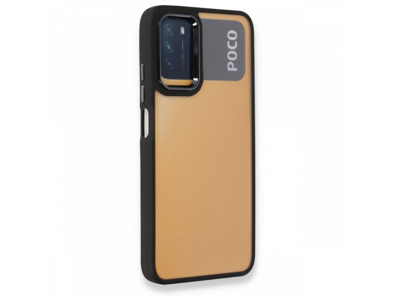 Newface Xiaomi Pocophone M3 Kılıf Dora Kapak - Siyah