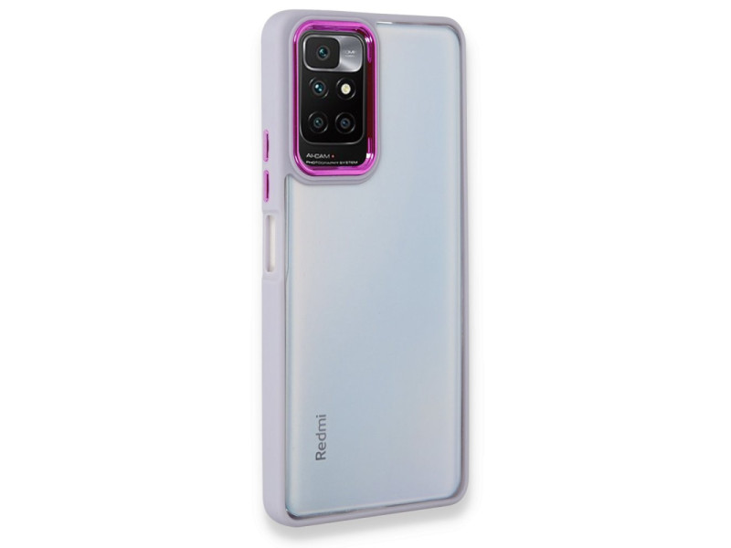 Newface Xiaomi Redmi 10 2022 Kılıf Dora Kapak - Lila