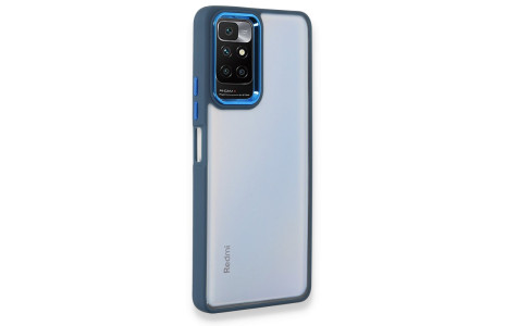 Newface Xiaomi Redmi 10 2022 Kılıf Dora Kapak - Mavi