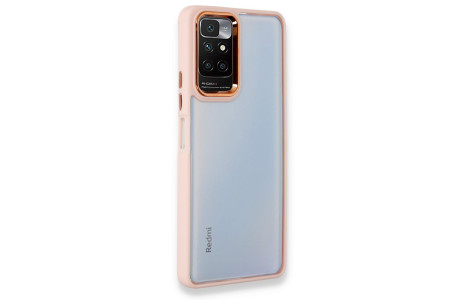 Newface Xiaomi Redmi 10 2022 Kılıf Dora Kapak - Pudra