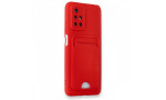 Newface Xiaomi Redmi 10 2022 Kılıf Kelvin Kartvizitli Silikon - Kırmızı