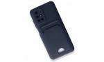 Newface Xiaomi Redmi 10 2022 Kılıf Kelvin Kartvizitli Silikon - Lacivert