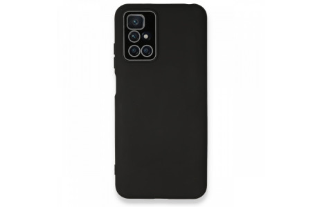Newface Xiaomi Redmi 10 2022 Kılıf Lansman Glass Kapak - Siyah