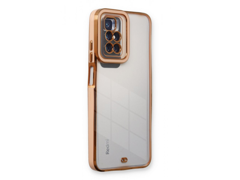 Newface Xiaomi Redmi Note 11 4G Kılıf Liva Lens Silikon - Rose
