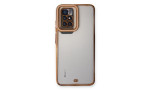 Newface Xiaomi Redmi Note 11 4G Kılıf Liva Lens Silikon - Rose