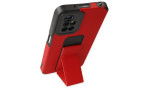 Newface Xiaomi Redmi 10 2022 Kılıf Mega Standlı Silikon - Kırmızı