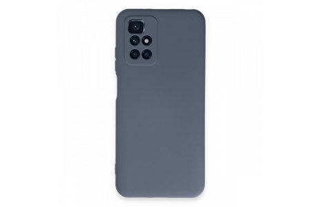 Newface Xiaomi Redmi 10 2022 Kılıf Nano içi Kadife Silikon - Gri