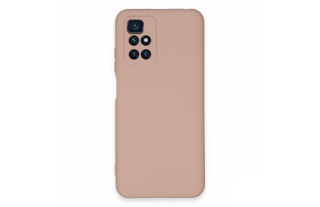 Newface Xiaomi Redmi 10 2022 Kılıf Nano içi Kadife Silikon - Pudra