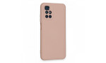 Newface Xiaomi Redmi 10 2022 Kılıf Nano içi Kadife Silikon - Pudra
