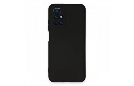 Newface Xiaomi Redmi 10 2022 Kılıf Nano içi Kadife Silikon - Siyah